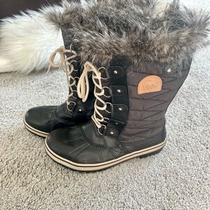 Sorel Fur-Lined Winter Boots